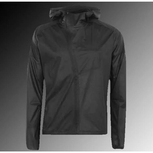 Nike Tech Black Packable Reflective Running Jacket CT2381 Mens Large NEW!!! - Picture 4 of 12
